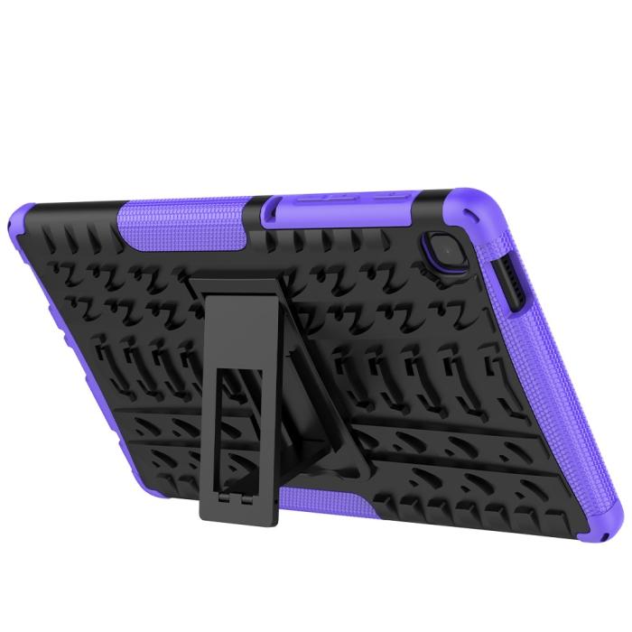 Bild 4, Samsung Galaxy Tab A7 Lite 8.7 - Rugged Kickstand Armor Skal - Lila