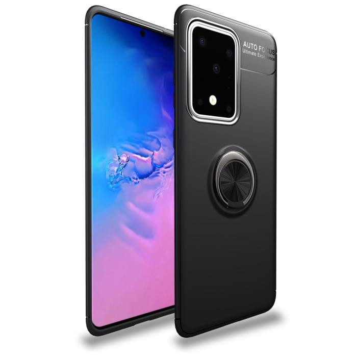 Bild 1, Samsung Galaxy S20 Ultra - Ring Skal - Svart