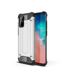 Samsung Galaxy S20 Plus - Hybrid Armour Skal - Silver