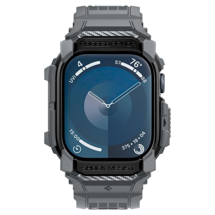 Bild 4, Spigen Apple Watch 11/10 46 mm Skal Rugged Armor 'Pro'