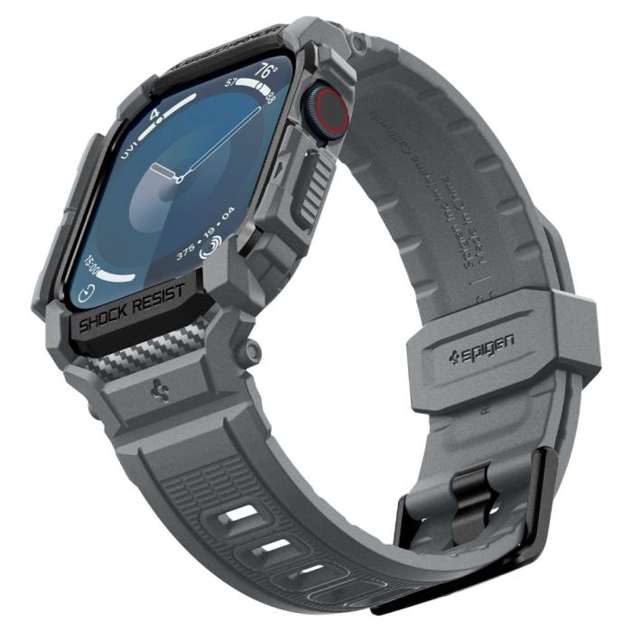 Bild 6, Spigen Apple Watch 11/10 46 mm Skal Rugged Armor 'Pro'