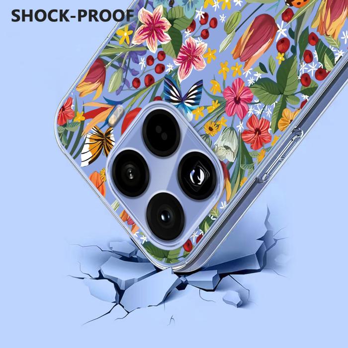 Bild 5, Xiaomi 17T Skal TPU Blommor Liljor