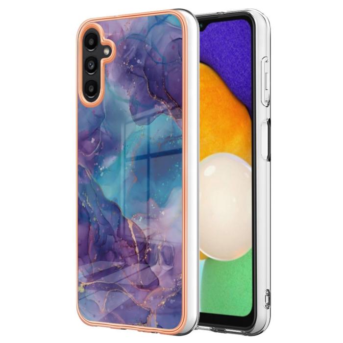 Bild 1, Samsung Galaxy A54 5G Skal Marmor TPU Lila