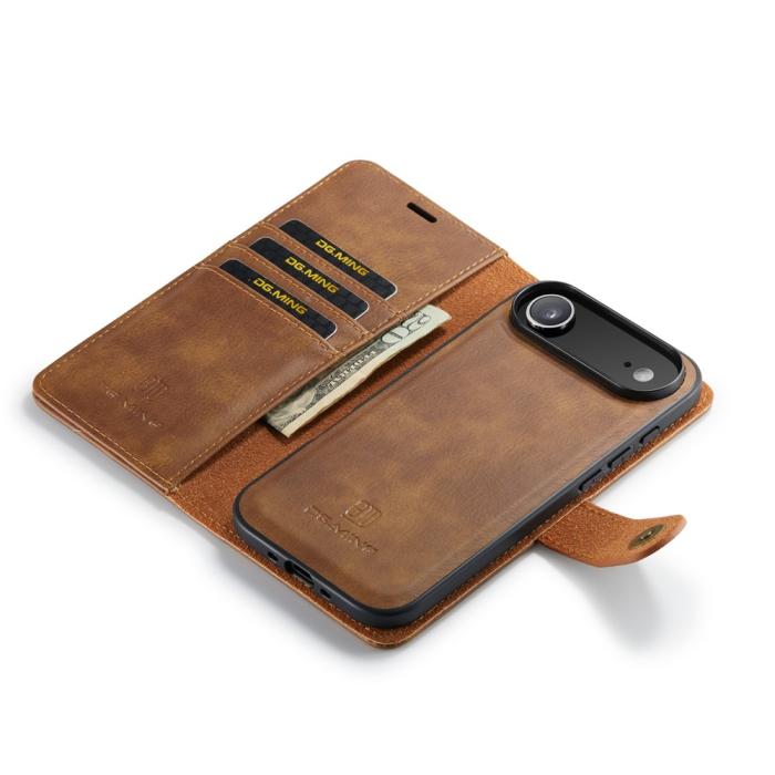 Bild 4, DG.MING iPhone Air 2in1 Magnet Fodral / Skal Brun