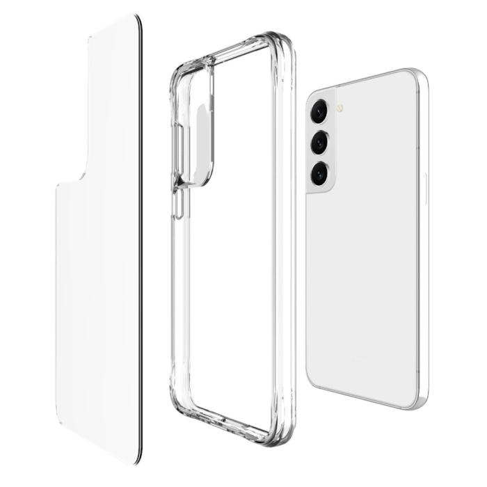 Bild 2, Samsung Galaxy S23 Plus Skal Shockproof Hybrid Transparent