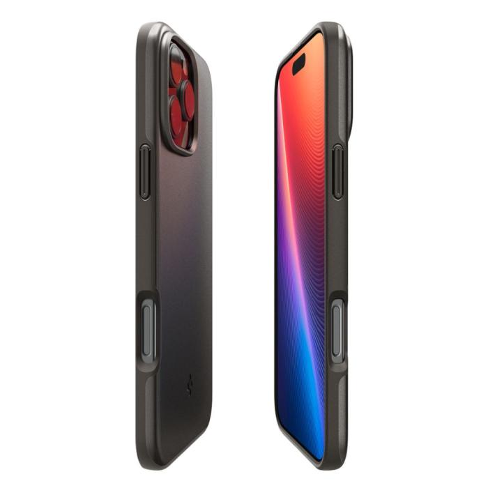 Bild 6, Spigen iPhone 16 Pro Max Skal MagSafe Thin Fit Gunmetal