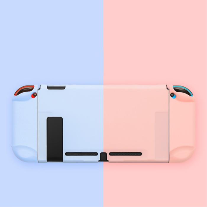 Bild 2, Nintendo Switch Skal Silikon Komplett Paket Rosa