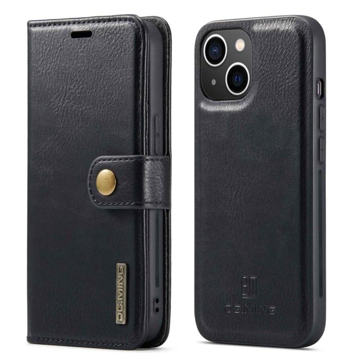 Bild 1, DG.MING iPhone 14 Plus 2in1 Magnet Fodral / Skal Svart
