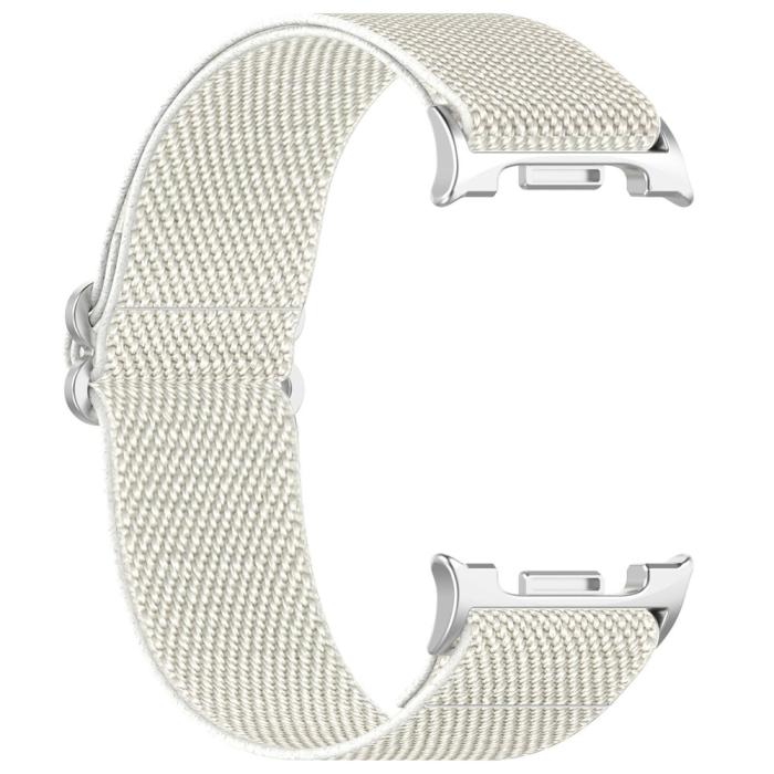 Bild 2, Galaxy Watch 8 46/44/40 mm Armband Justerbart Nylon Beige