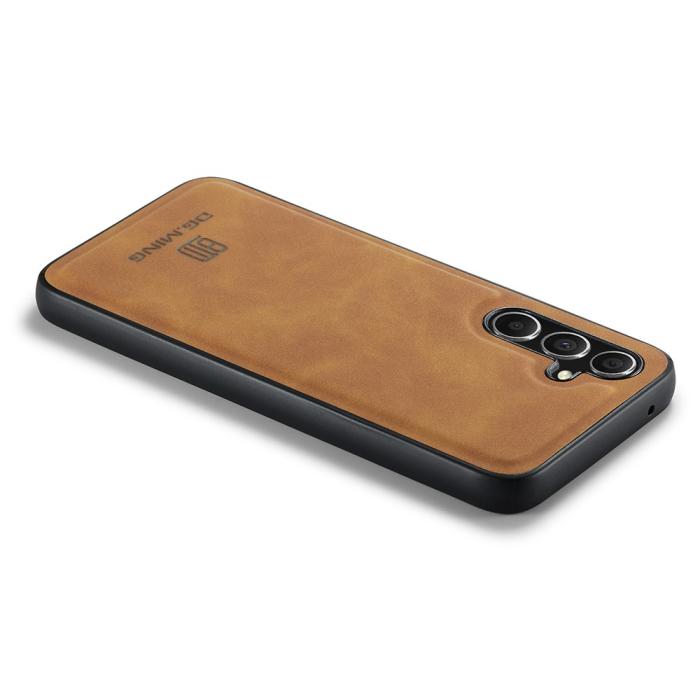 Bild 5, DG.MING Samsung Galaxy A14 5G/4G Skal Läderbelagt Brun
