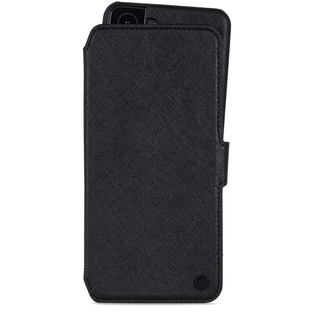 holdit Samsung Galaxy S22 Stockholm 2in1 Magnet Fodral / Skal Svart