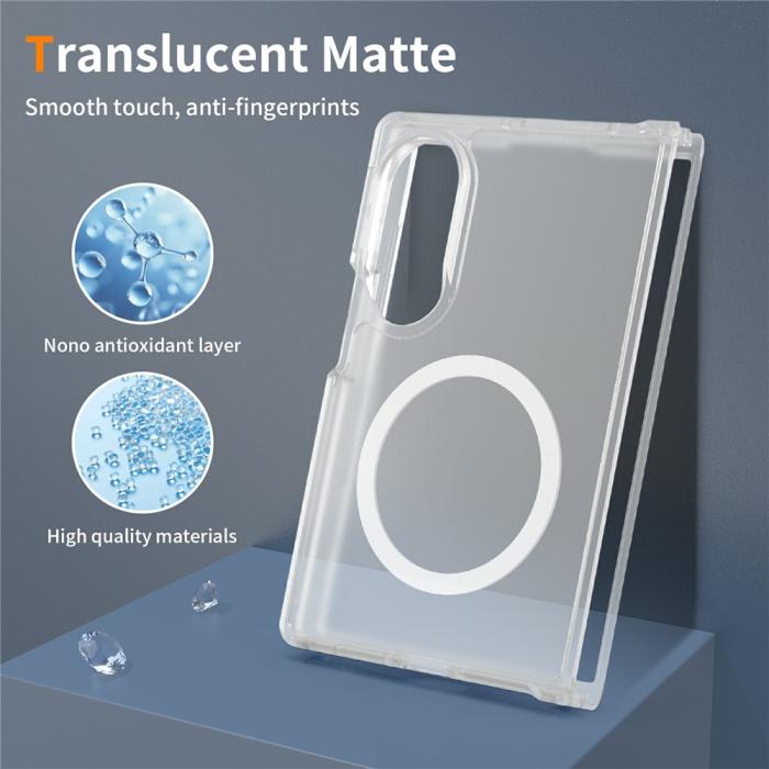 Bild 4, Samsung Galaxy Z Fold 8 Skal MagSafe TPU Transparent