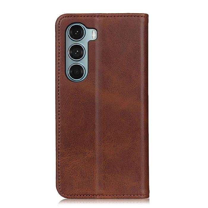Bild 3, Motorola Moto G200 Fodral Flip Läder Brun