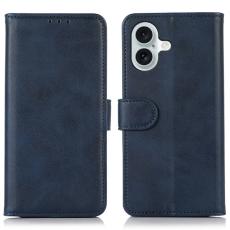 iPhone 17 Fodral Läder Blå
