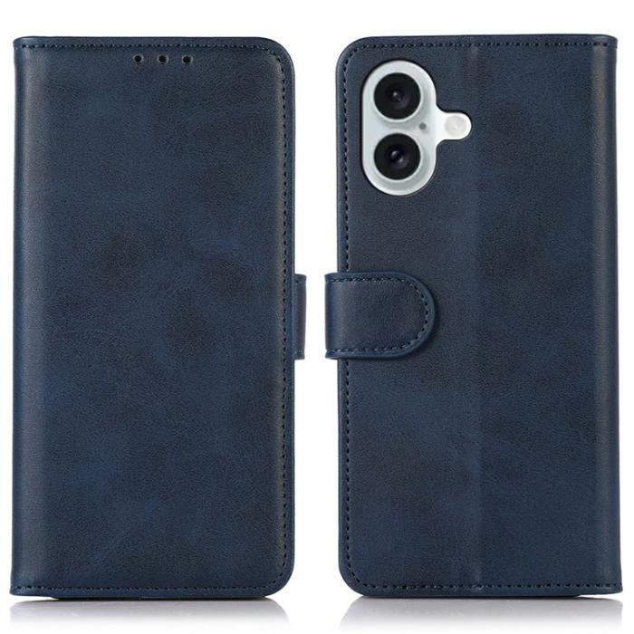 Bild 1, iPhone 17 Fodral Läder Blå