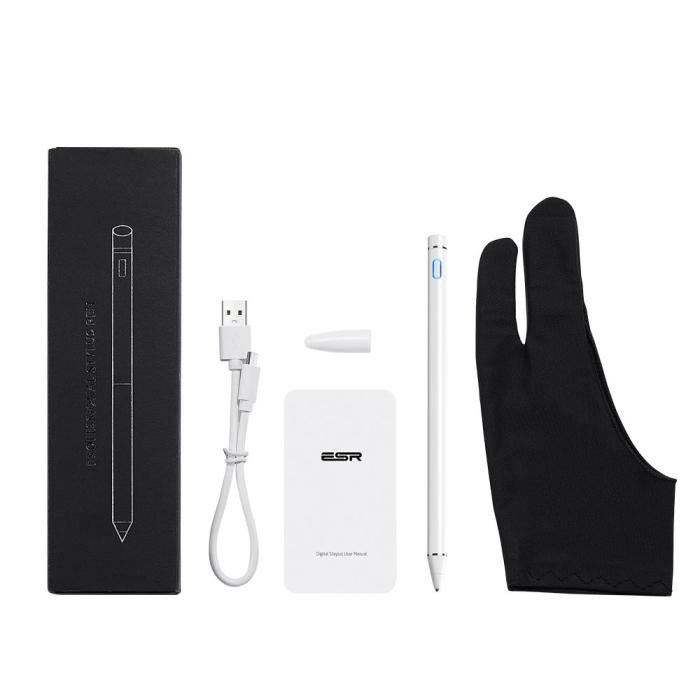 Bild 5, ESR Digital Stylus Penna Vit