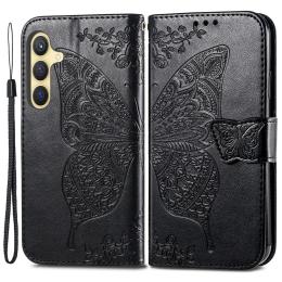 Samsung Galaxy S24 Plus Fodral Big Butterfly Svart