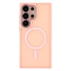 WANLONFENG Galaxy S26 Ultra Skal MagSafe Shockproof Rosa