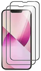 [2-Pack] iPhone 14 Plus Helt&auml;ckande Sk&auml;rmskydd i H&auml;rdat Glas