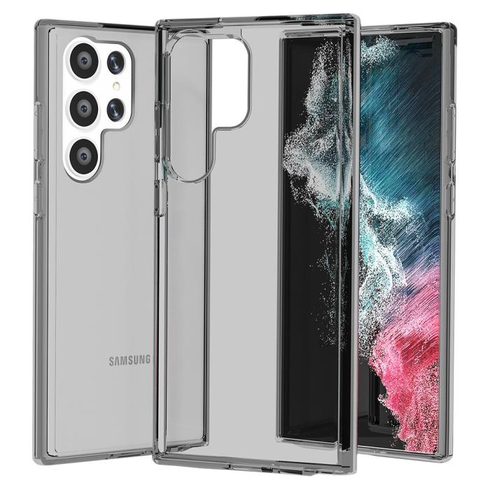 Bild 2, Samsung Galaxy S23 Ultra Skal Shockproof Hybrid Grå