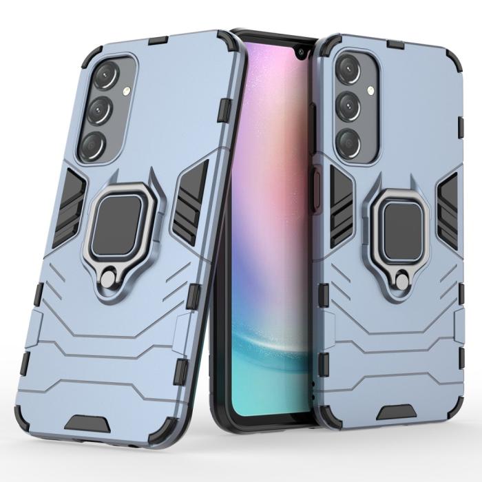 Bild 4, Samsung Galaxy A25 5G Skal Ring Hybrid Armor Blå