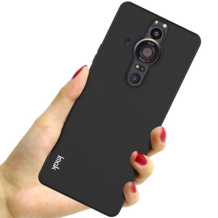 Bild 5, IMAK Sony Xperia Pro-I Skal TPU Matt Finish Svart