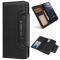 Samsung Galaxy S21 Plus - 2in1 Litchi Magnet Fodral - Svart
