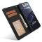 Samsung Galaxy S21 Plus - 2in1 Litchi Magnet Fodral - Svart
