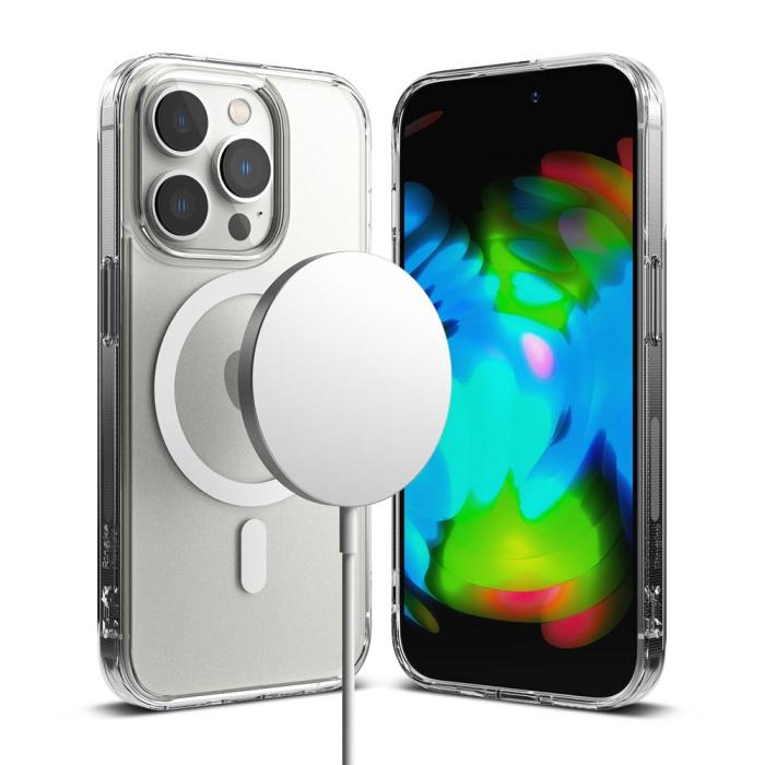 Bild 2, Ringke iPhone 14 Pro Max Skal Fusion MagSafe Matt Transparent