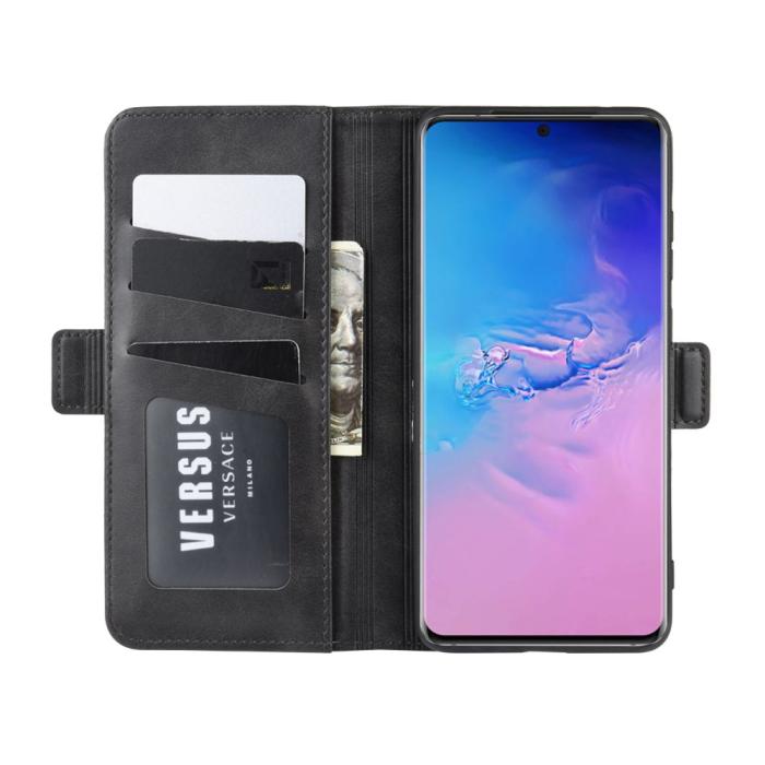 Bild 5, Samsung Galaxy S20 Ultra - Plånboksfodral - Svart