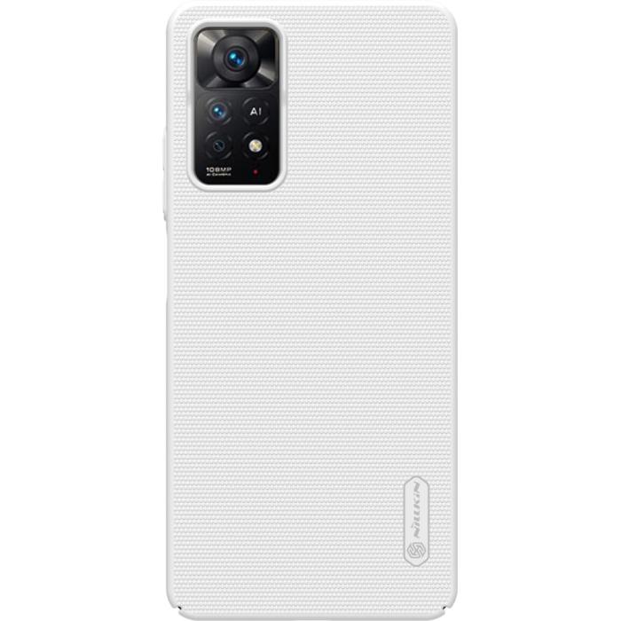 Bild 1, NILLKIN Xiaomi Redmi Note 11 Pro 5G Skal Frosted Shield Vit