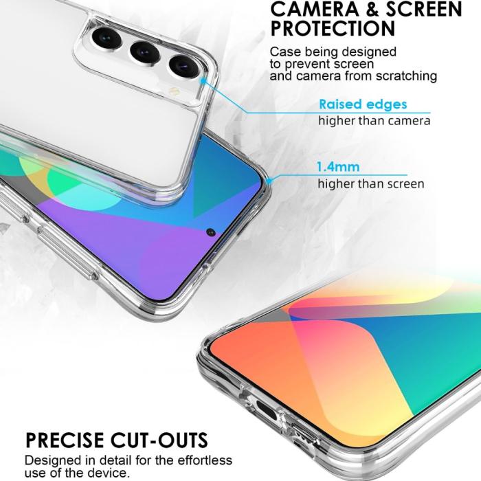 Bild 5, Samsung Galaxy S23 Plus Skal Shockproof Hybrid Transparent