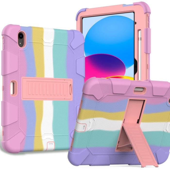Bild 1, iPad 11 2025 / 10.9 2022 Skal Hybrid Shockproof Kickstand