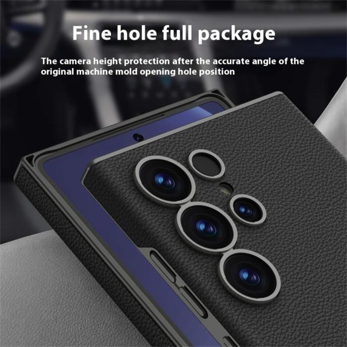 Bild 4, GKK Samsung Galaxy S25 Ultra Skal Skin Touch Kolfiber Textur