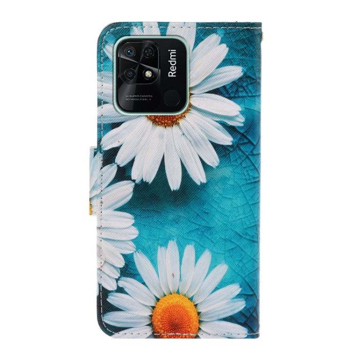 Bild 3, Xiaomi Redmi 10C Fodral Med Tryck Daisy