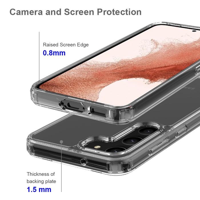 Bild 3, Samsung Galaxy S23 Plus Skal Akryl/TPU Transparent