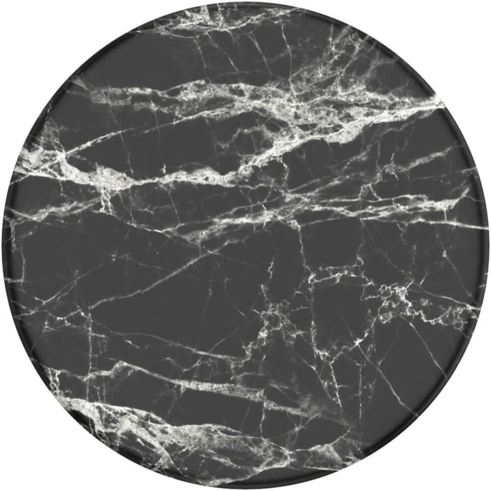 Bild 1, PopSockets Basic Modern Marble Grip Med Ställfunktion Svart