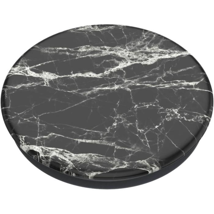 Bild 3, PopSockets Basic Modern Marble Grip Med Ställfunktion Svart