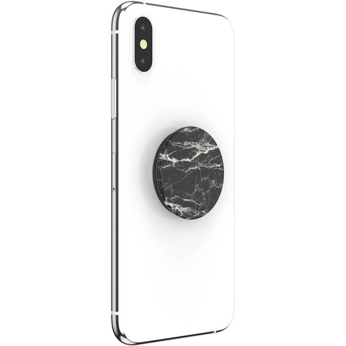 Bild 6, PopSockets Basic Modern Marble Grip Med Ställfunktion Svart