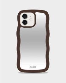 holdit iPhone 15 / 14 / 13 Skal Wavy Chocolate/Mir