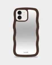 holdit iPhone 15 / 14 / 13 Skal Wavy Chocolate/Mir