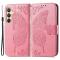 Samsung Galaxy S24 Plus Fodral Big Butterfly Rosa