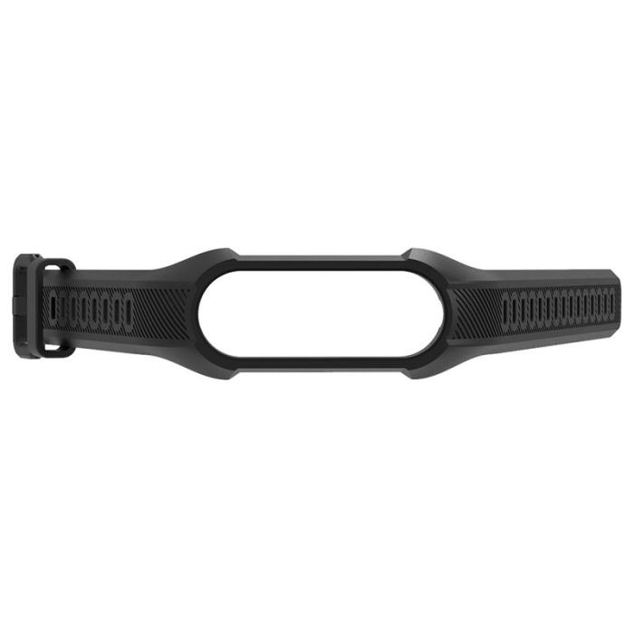Bild 4, Tech-Protect Xiaomi Mi Smart Band 5/6 Armband Armour Svart/Röd