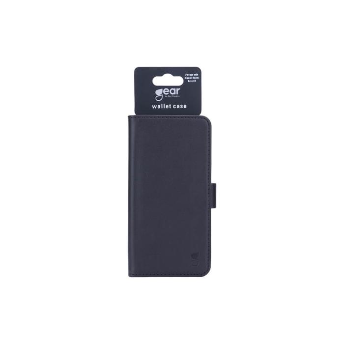 Bild 2, GEAR Xiaomi Redmi Note 8T Fodral Läder Svart