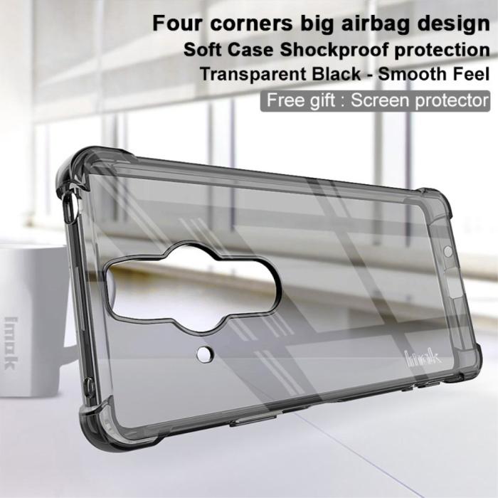 Bild 2, IMAK Sony Xperia Pro-I Skal Shockproof TPU + Skärmskydd Tonad Svart
