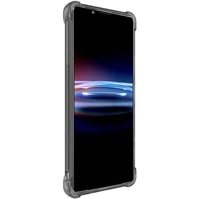 Bild 3, IMAK Sony Xperia Pro-I Skal Shockproof TPU + Skärmskydd Tonad Svart