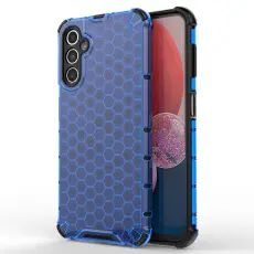 Galaxy A14 4G/5G Skal Shockproof Honeycomb Textur Blå