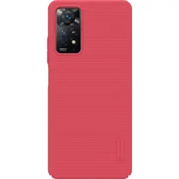 NILLKIN Xiaomi Redmi Note 11 Pro 5G Skal Frosted Shield Röd