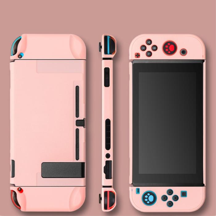 Bild 3, Nintendo Switch Skal Silikon Komplett Paket Blå