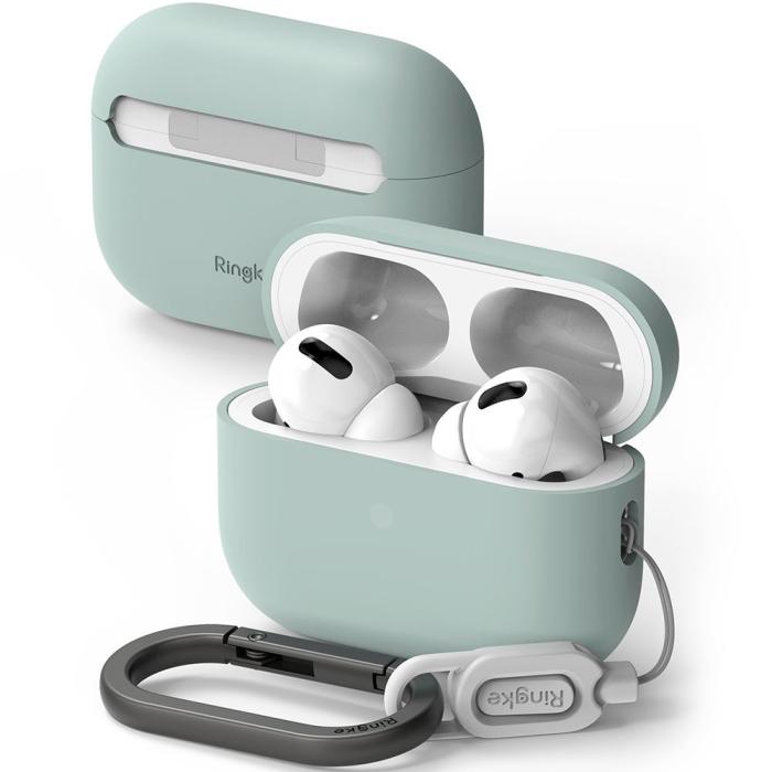 Bild 1, Ringke AirPods Pro 1/2 Skal Silikon Seafoam